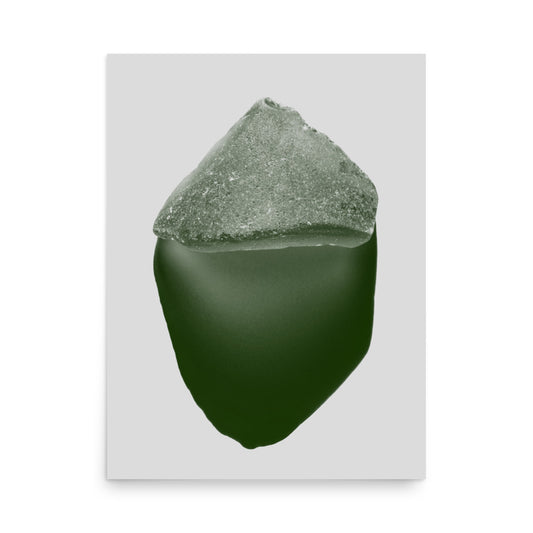 Sea glass poster 06