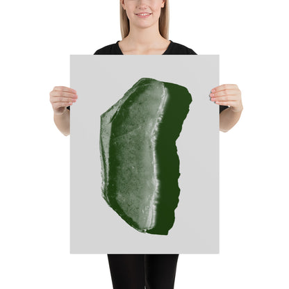 Sea glass poster 02