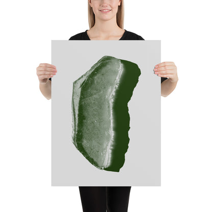 Sea glass poster 02