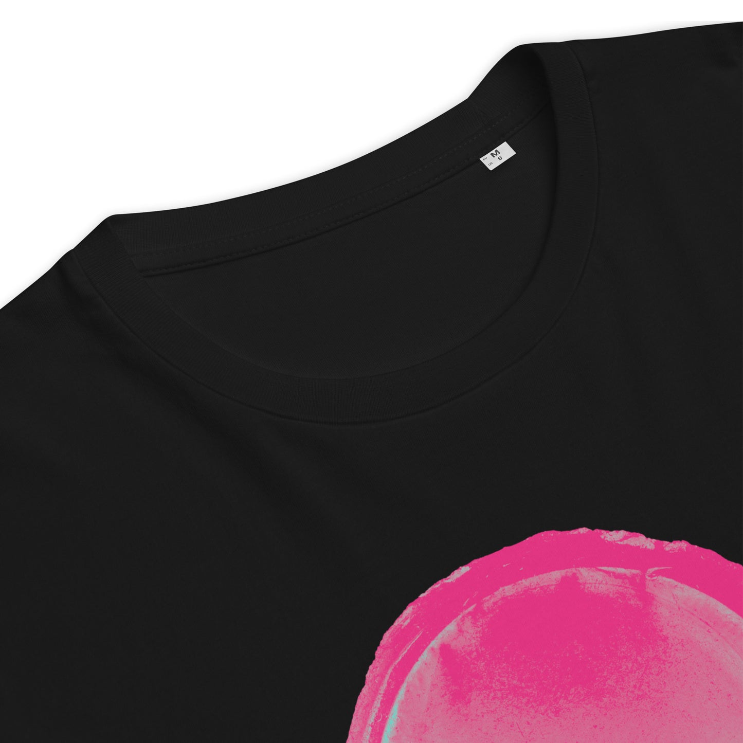 Unisex organic ribbed neck t-shirt 02