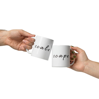 scale scape mug