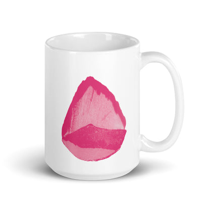 White glossy mug B